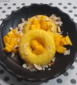 Suchmuch mango icecream  rings recipe